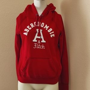 Abercrombie red hoodie
